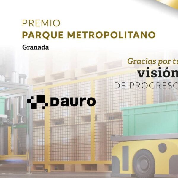 Cartel en el que se anuncia a Dauro Systems como nuevo patrocinador