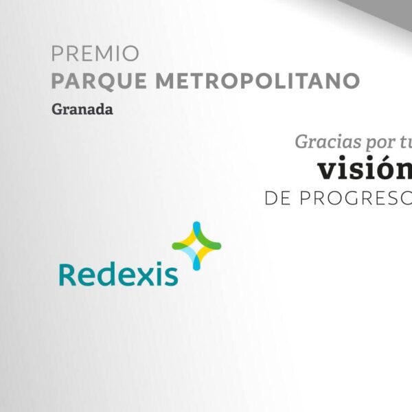 Cartel en el que se anuncia a Redexis como nuevo patrocinador de Citai